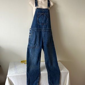 🐚Gap blue denim overall